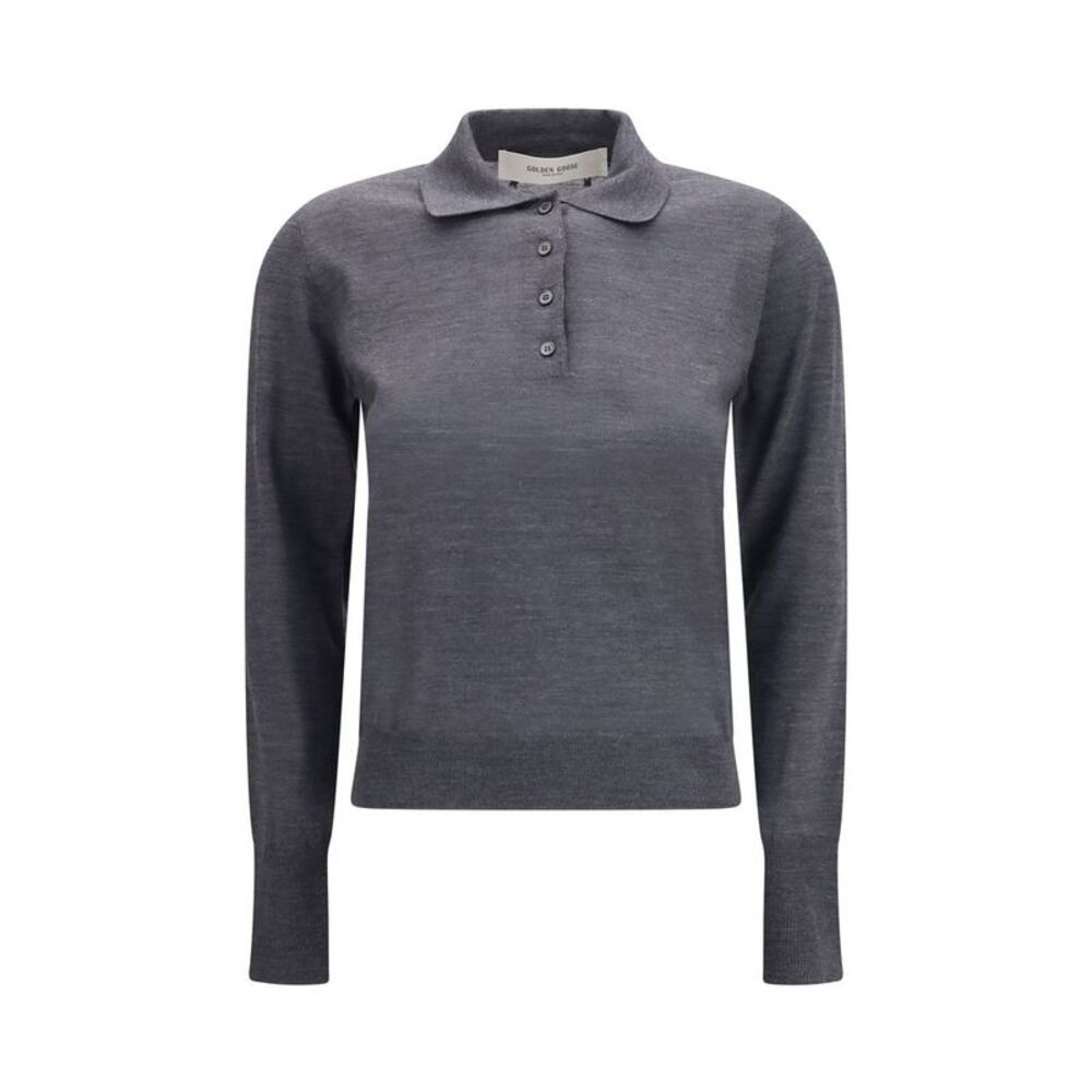 Golden Goose Gray Wool Oves Aries Women's Shirt